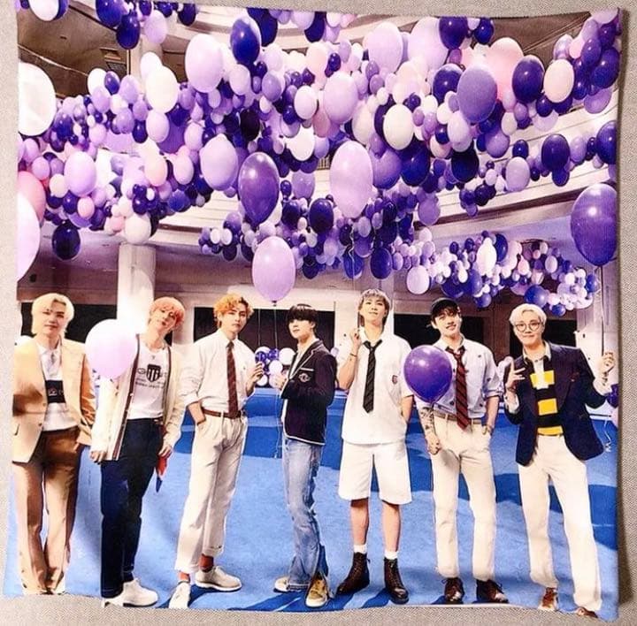 BTS クッションカバー ふわさら 45 ALL 再入荷