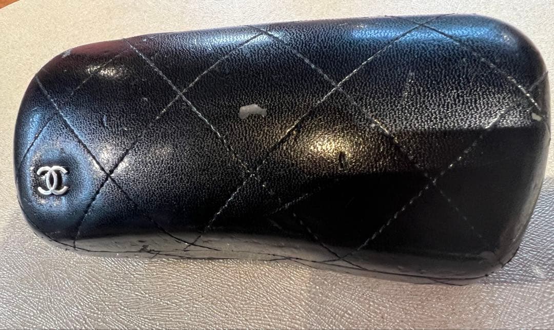 【CHANEL】バイカラーサングラス　傷あり ※説明文必読
