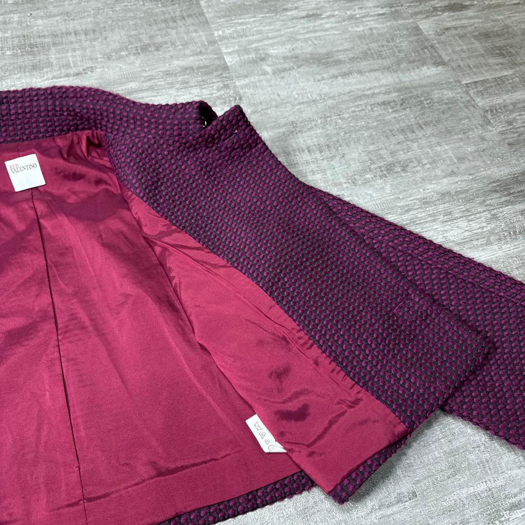 美品 RED VALENTINO レッドヴァレンティノ ダブルショートジャケット