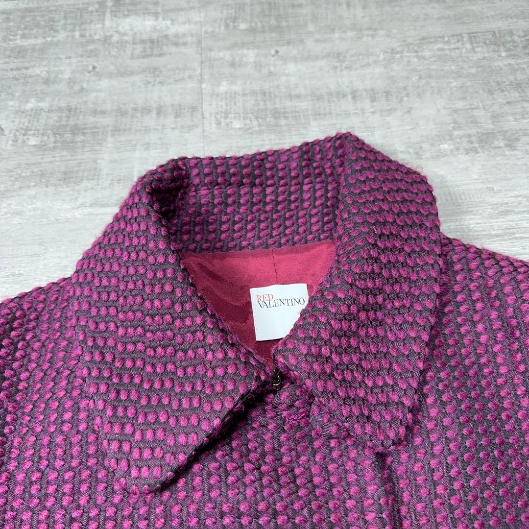 美品 RED VALENTINO レッドヴァレンティノ ダブルショートジャケット