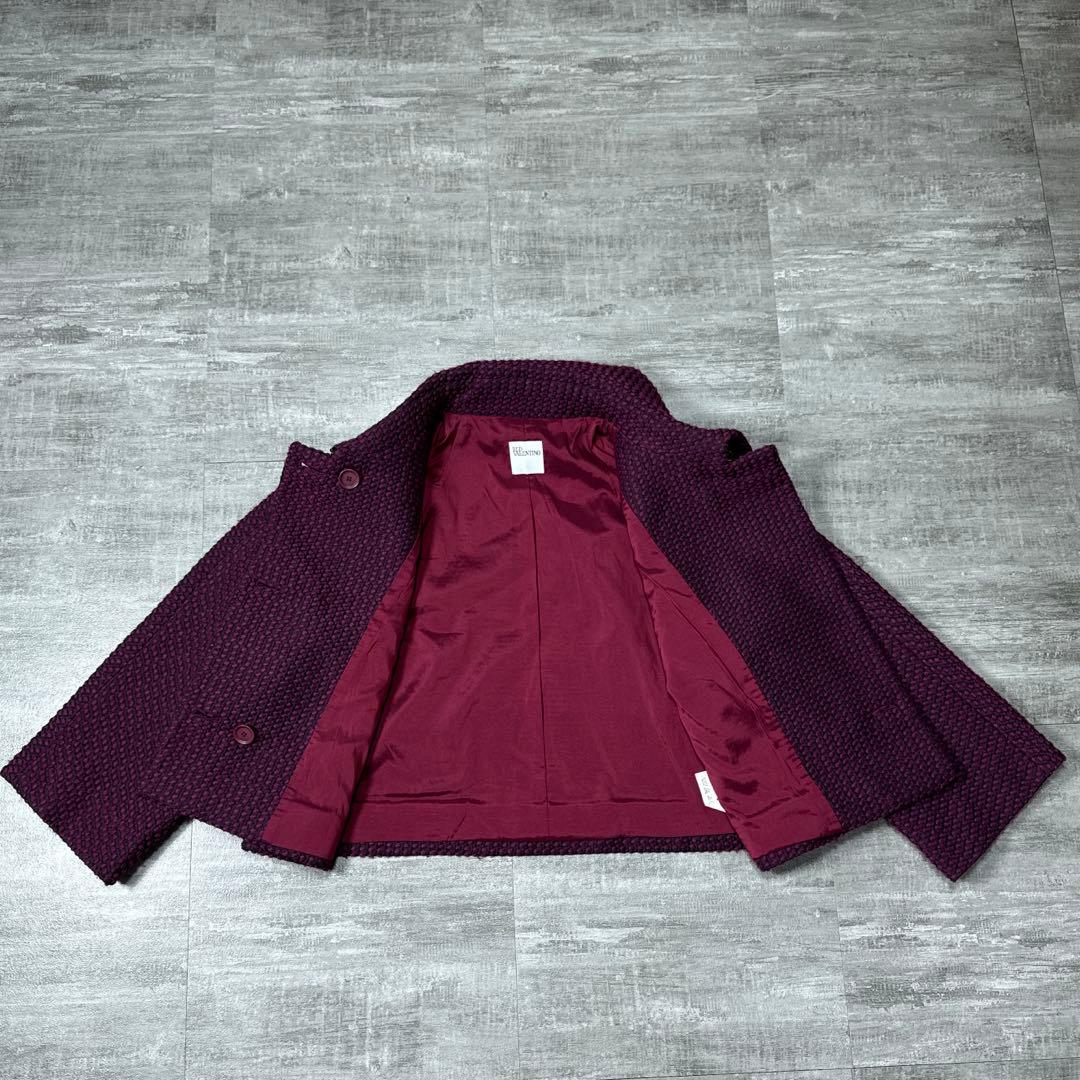 美品 RED VALENTINO レッドヴァレンティノ ダブルショートジャケット