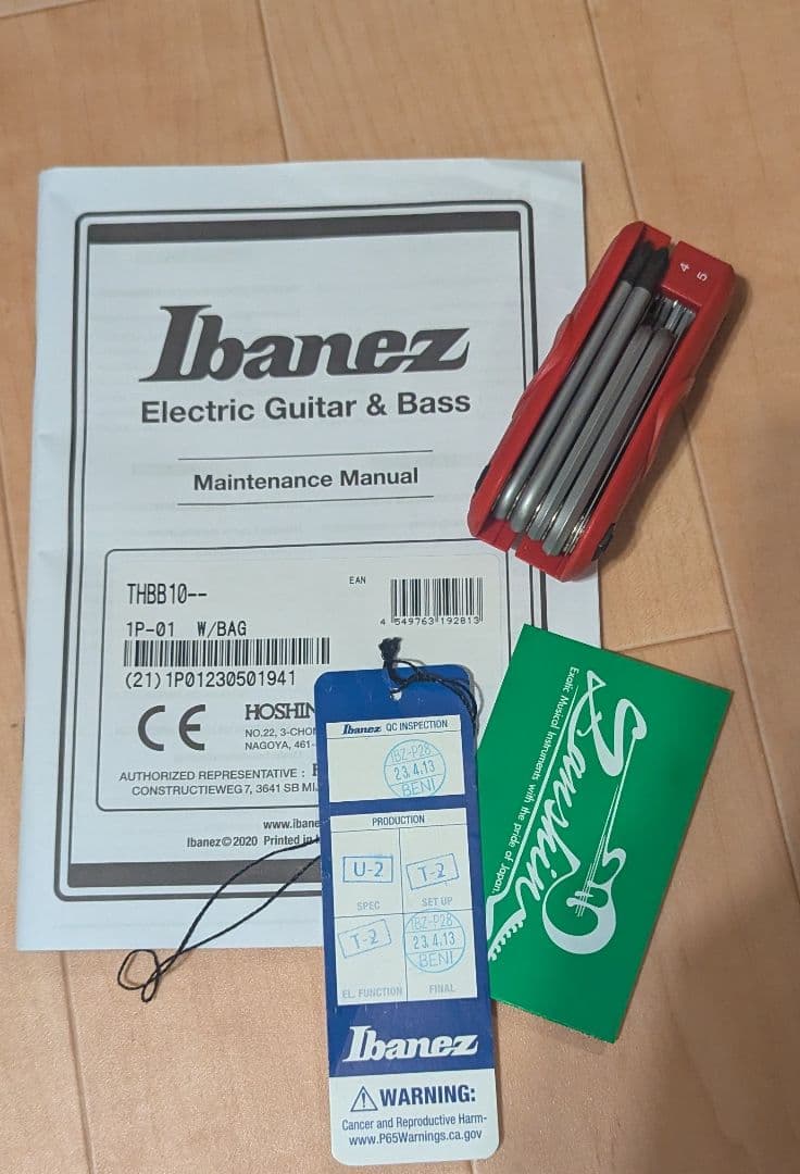 ギター Ibanez thbb10