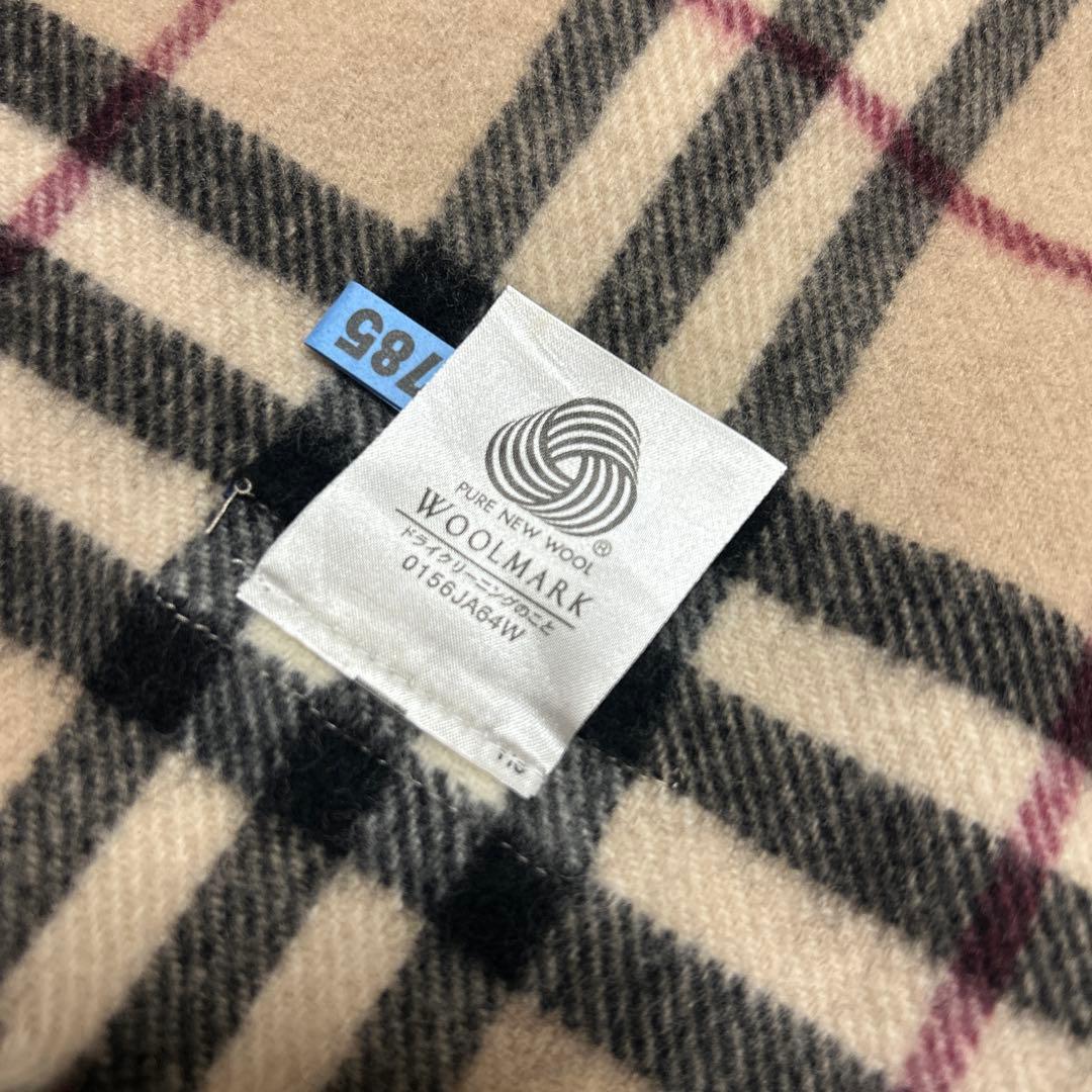 c*e様 【美品】バーバリーロンドン　大判ストール　マフラー　チェック　スカーフ