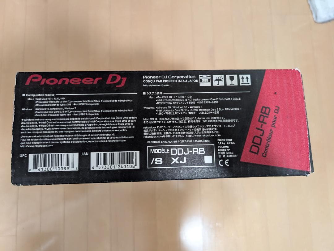 Pioneer DJ DDJ-RB DJコントローラー