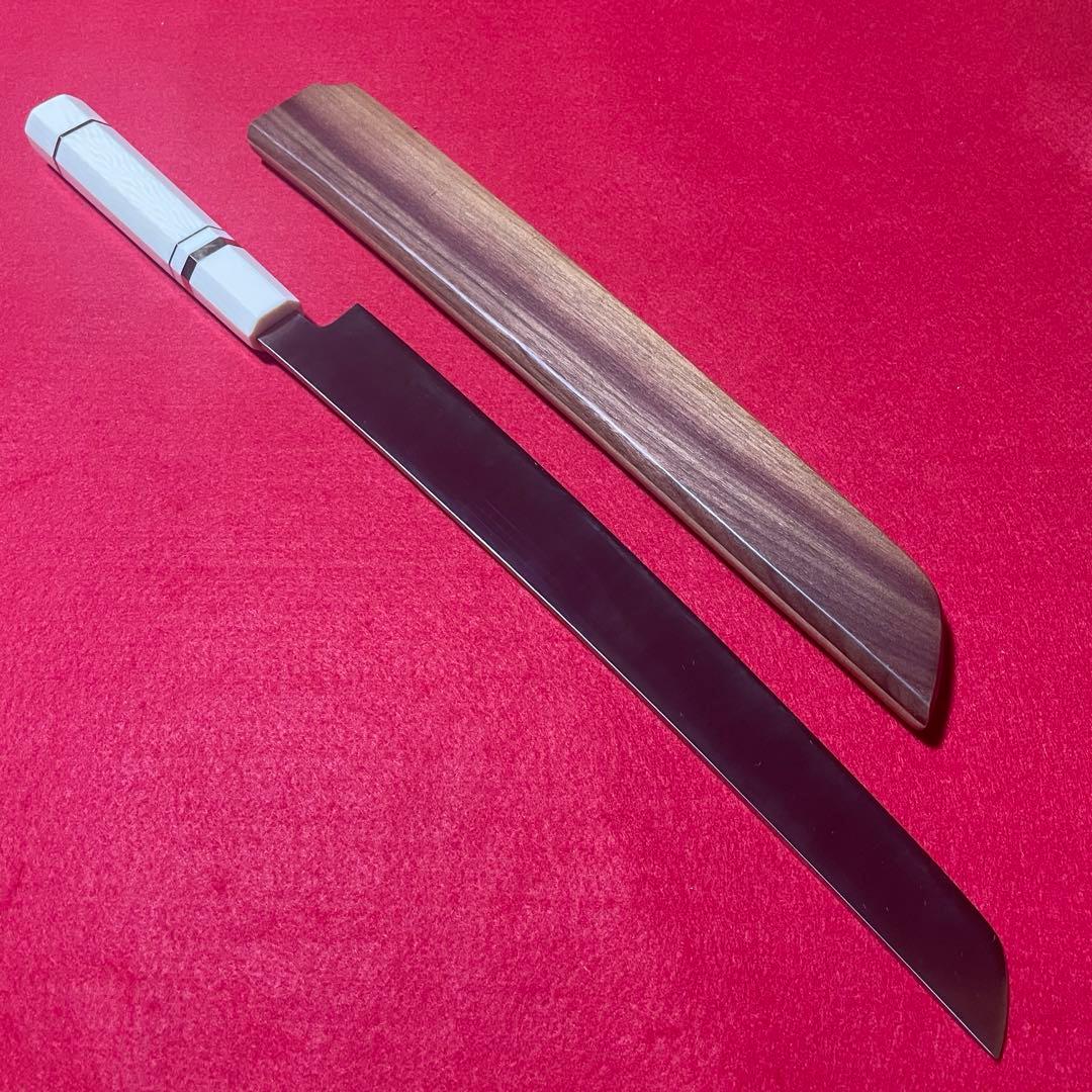 先丸柳刃　本焼　モリブデン