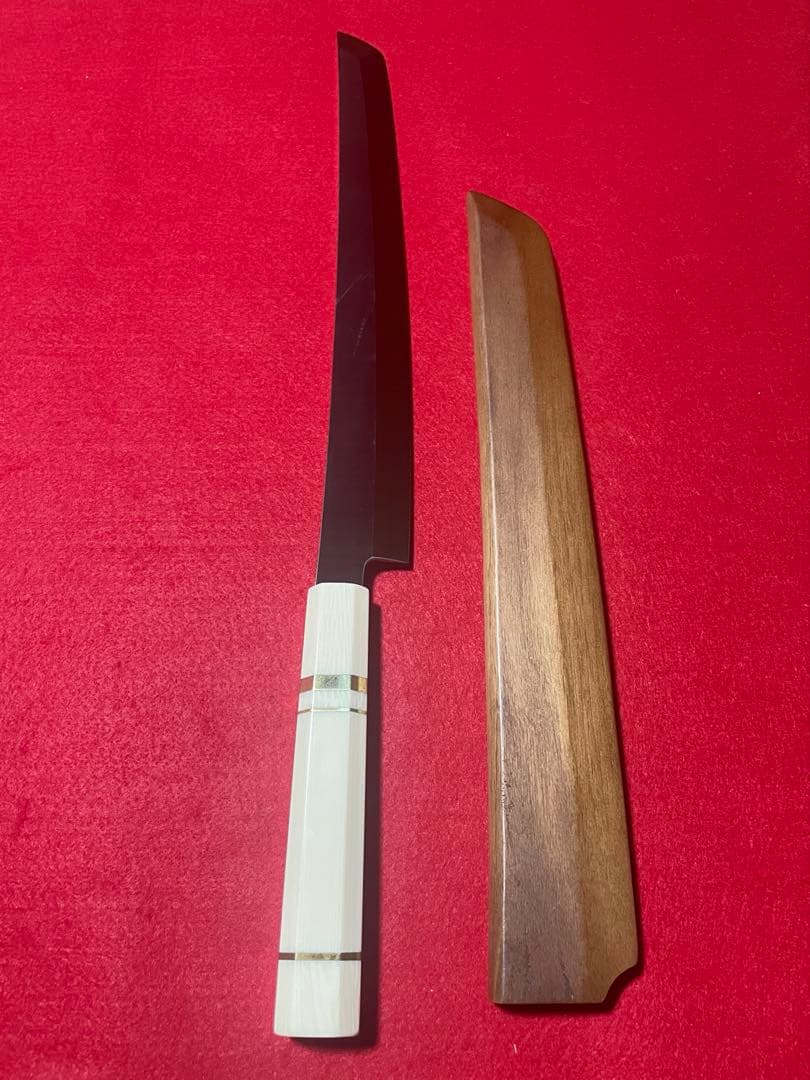先丸柳刃　本焼　モリブデン