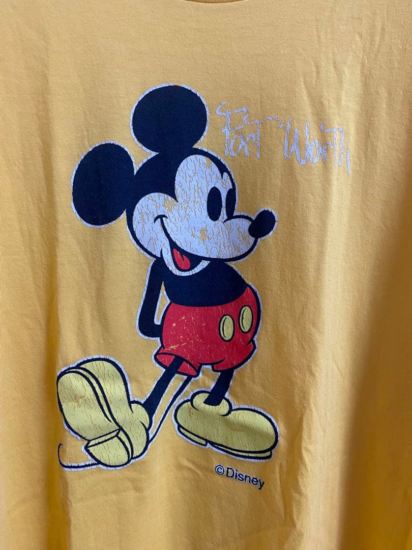 【みさ】THE SHINZONE ミッキーTシャツ 2023SS イエロー