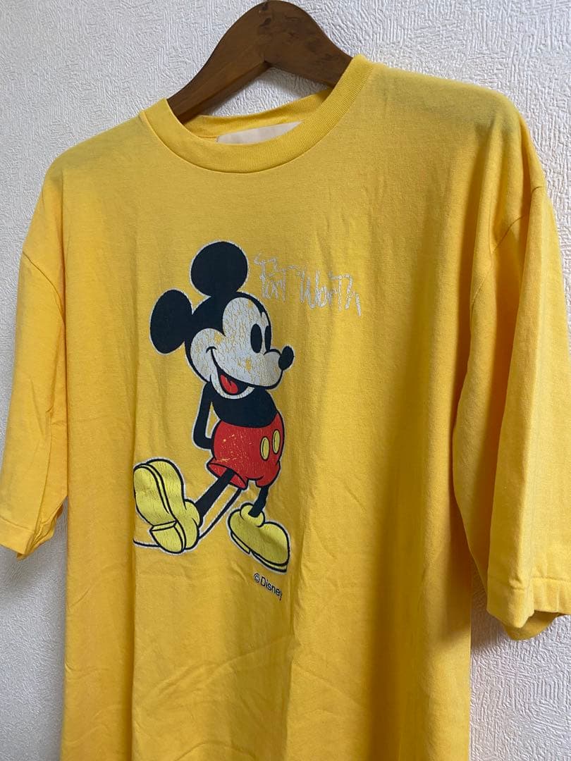 【みさ】THE SHINZONE ミッキーTシャツ 2023SS イエロー