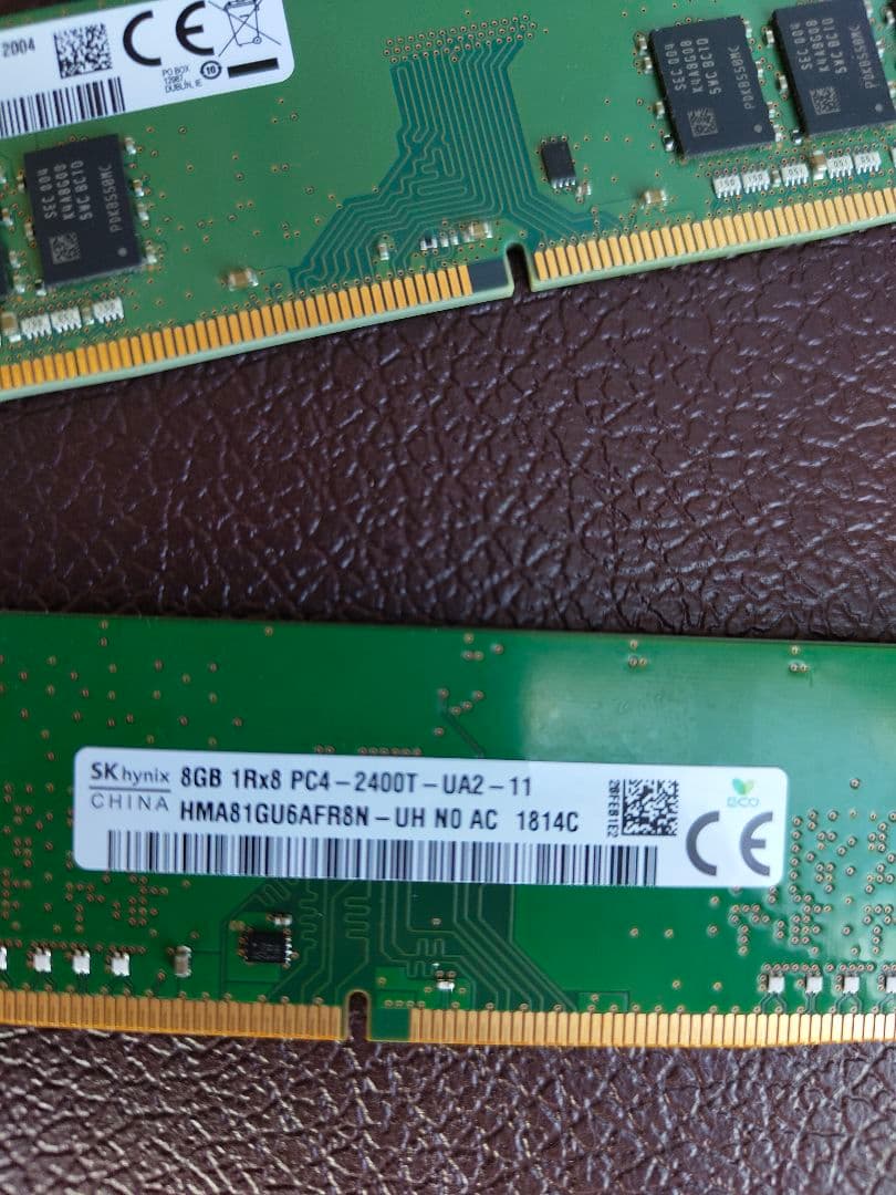 PC4(DDR4) デスクトップ用　8GB x 2枚 16GB