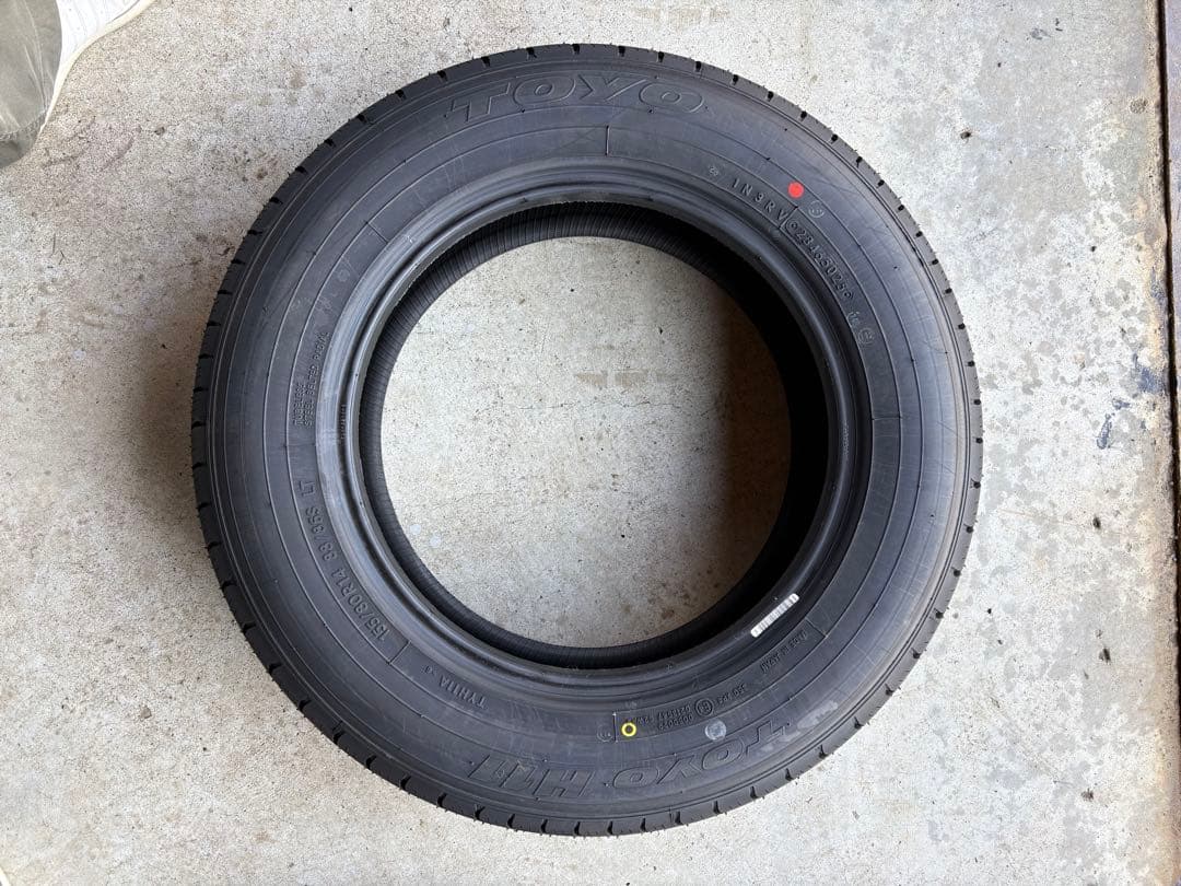 北海道発　新車外し　トーヨー　H-11 155/80R14 4本　25年製造