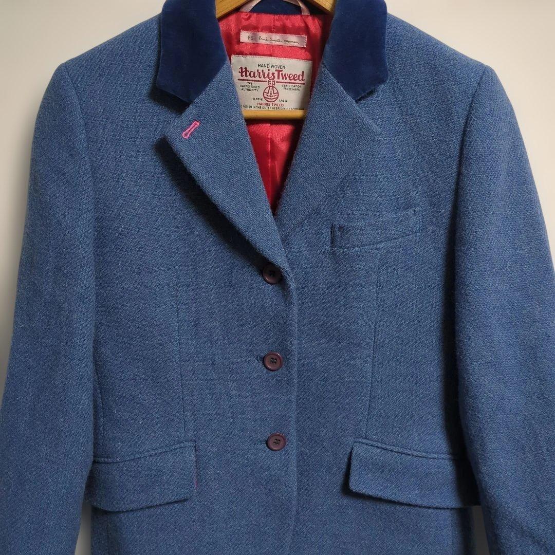 PS Paul Smith women ハリスツイード テーラードジャケット