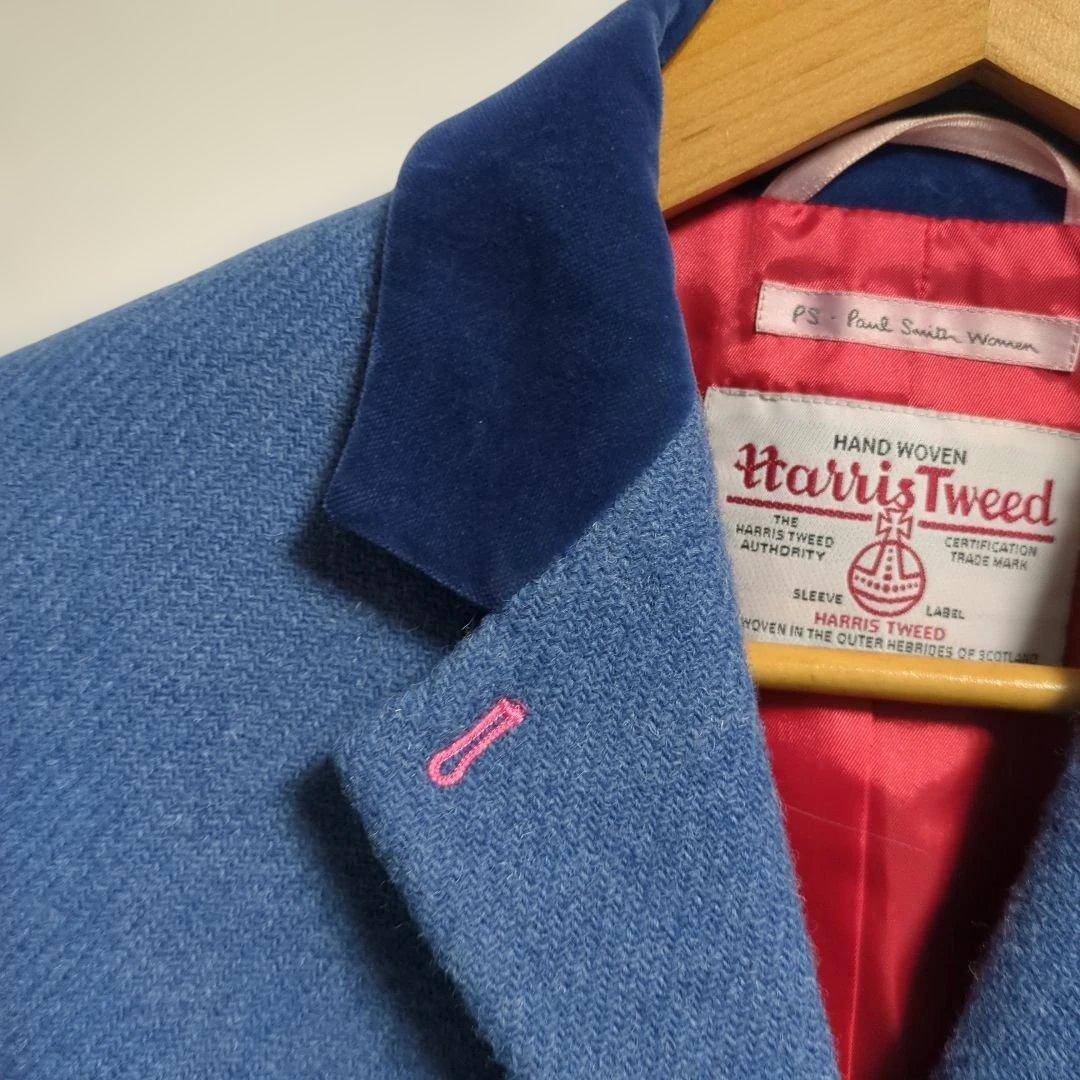 PS Paul Smith women ハリスツイード テーラードジャケット