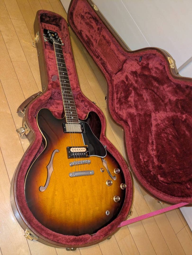 ギター Burny RSA-100 Semi-hollow body guitar