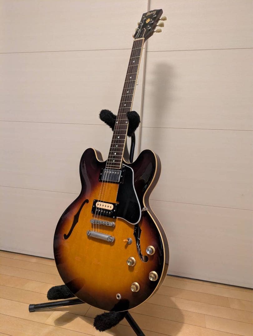 ギター Burny RSA-100 Semi-hollow body guitar