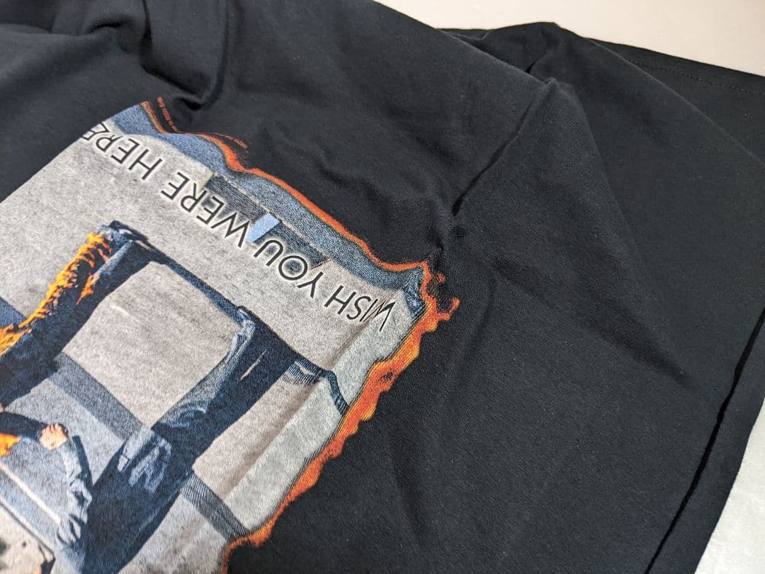 新品未使用 Pink Floyd ピンクフロイド シャツ 炎 Tシャツ プログレ