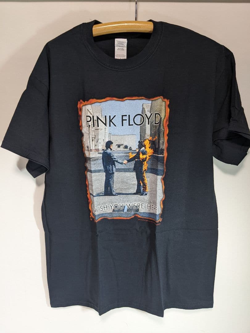 新品未使用 Pink Floyd ピンクフロイド シャツ 炎 Tシャツ プログレ