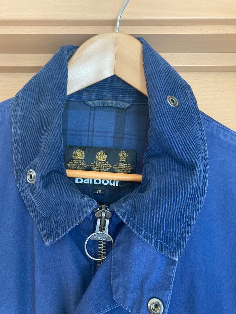 ジャケット・アウター Babour SL OVERDYE BORDER 38