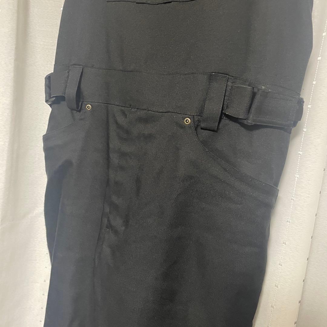 namelessage 黒　ビブパンツ　XL