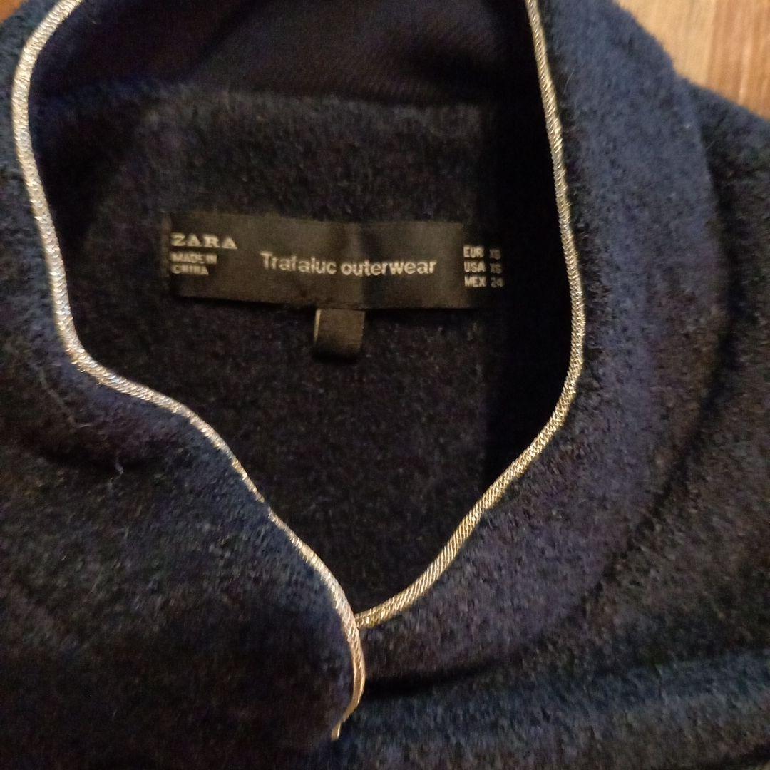 ★美品★ZARA ネイビー ミリタリージャケット ナポレオンジャケットEU36