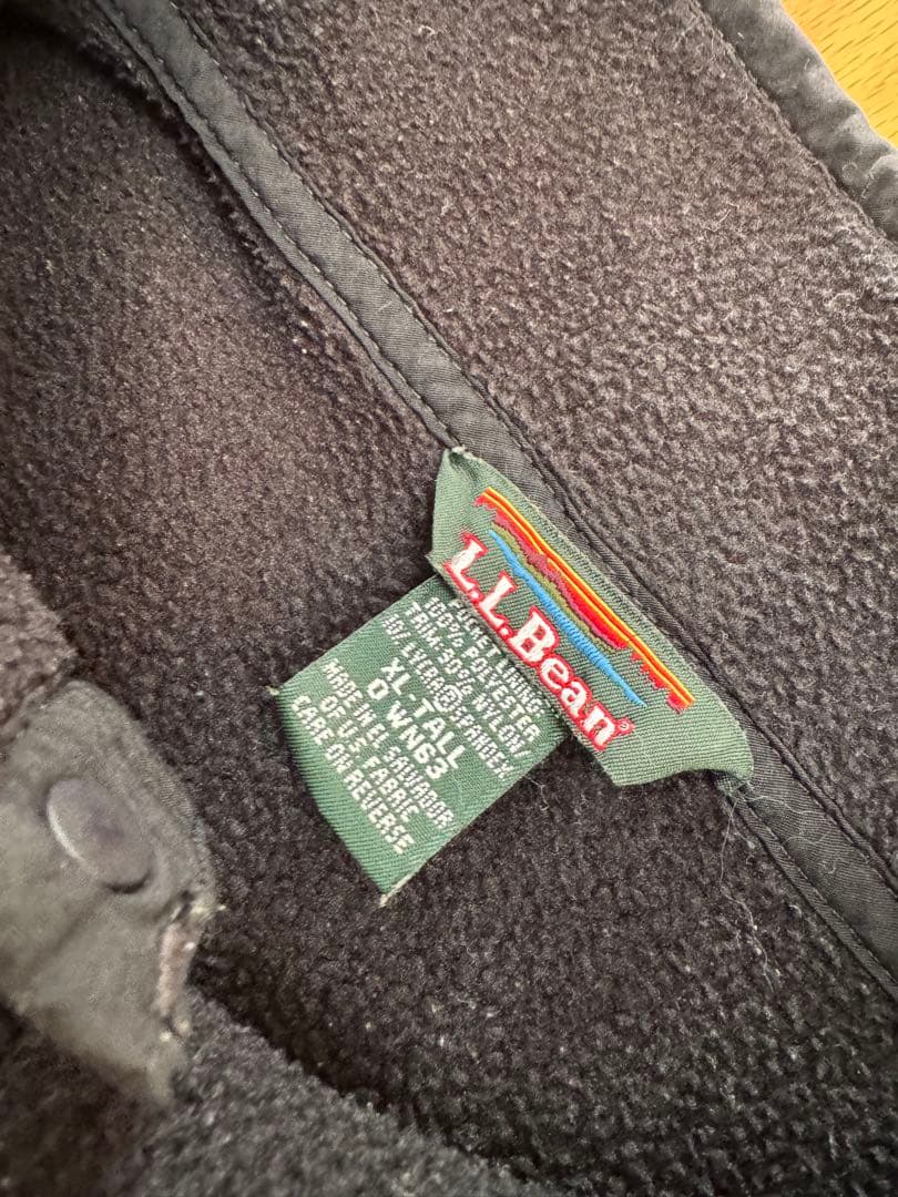 llbean プルオーバーフリース