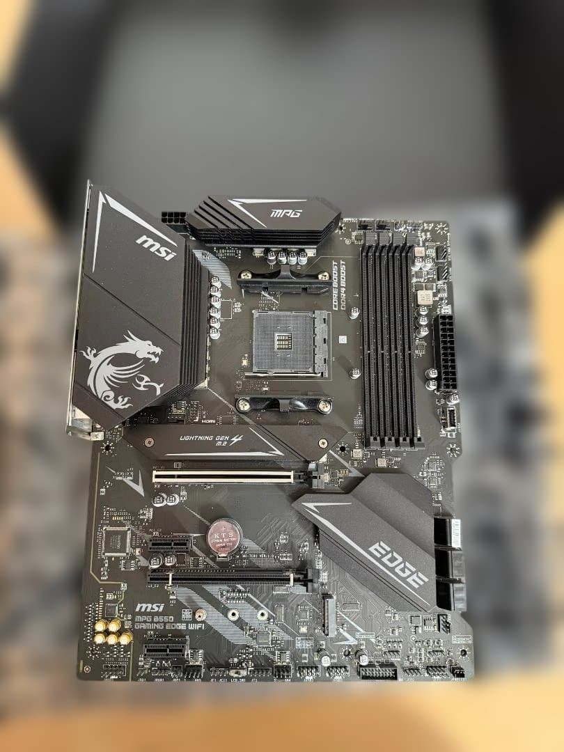 グラフィックボード・グラボ・ビデオカード MSI B550 GAMING EDGE WIFI + Ryzen 5600x