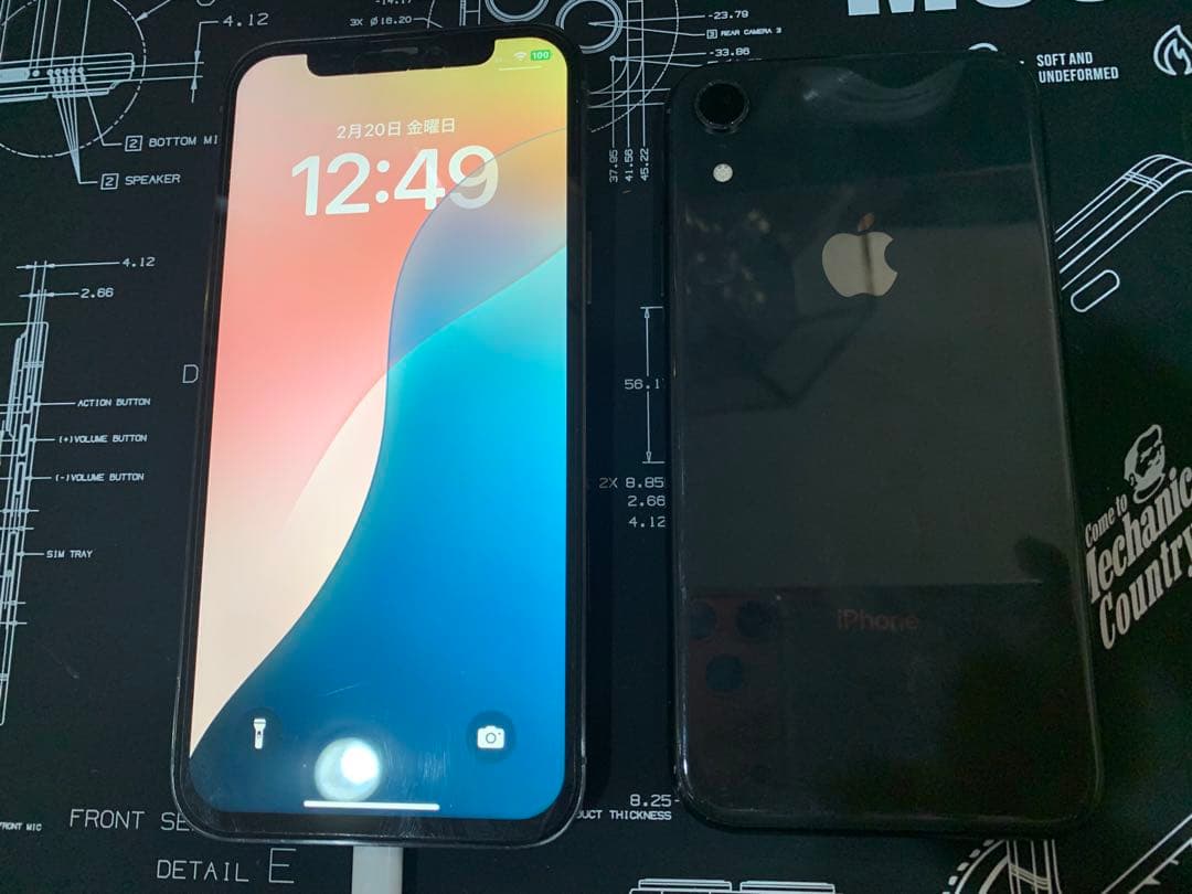 iPhone XR カスタム品 16ProMax風 6.7inch 128GB