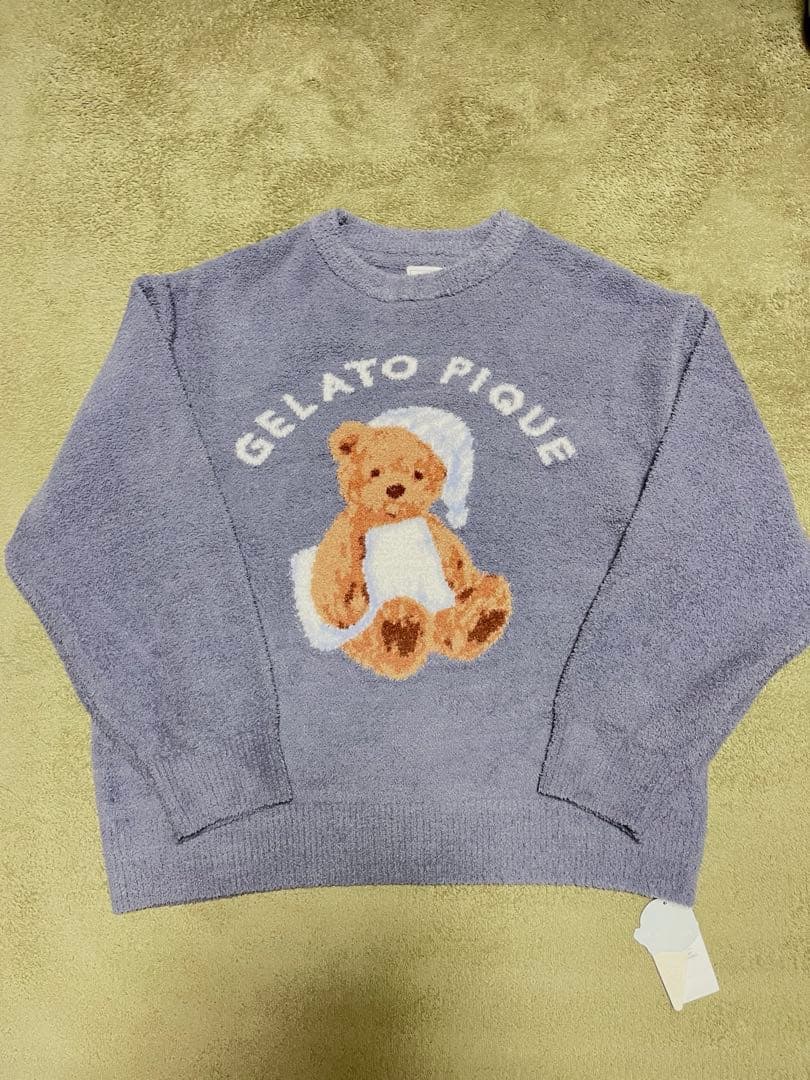【新品未使用】gelato pique ジャガードプルオーバー&ショートパンツ