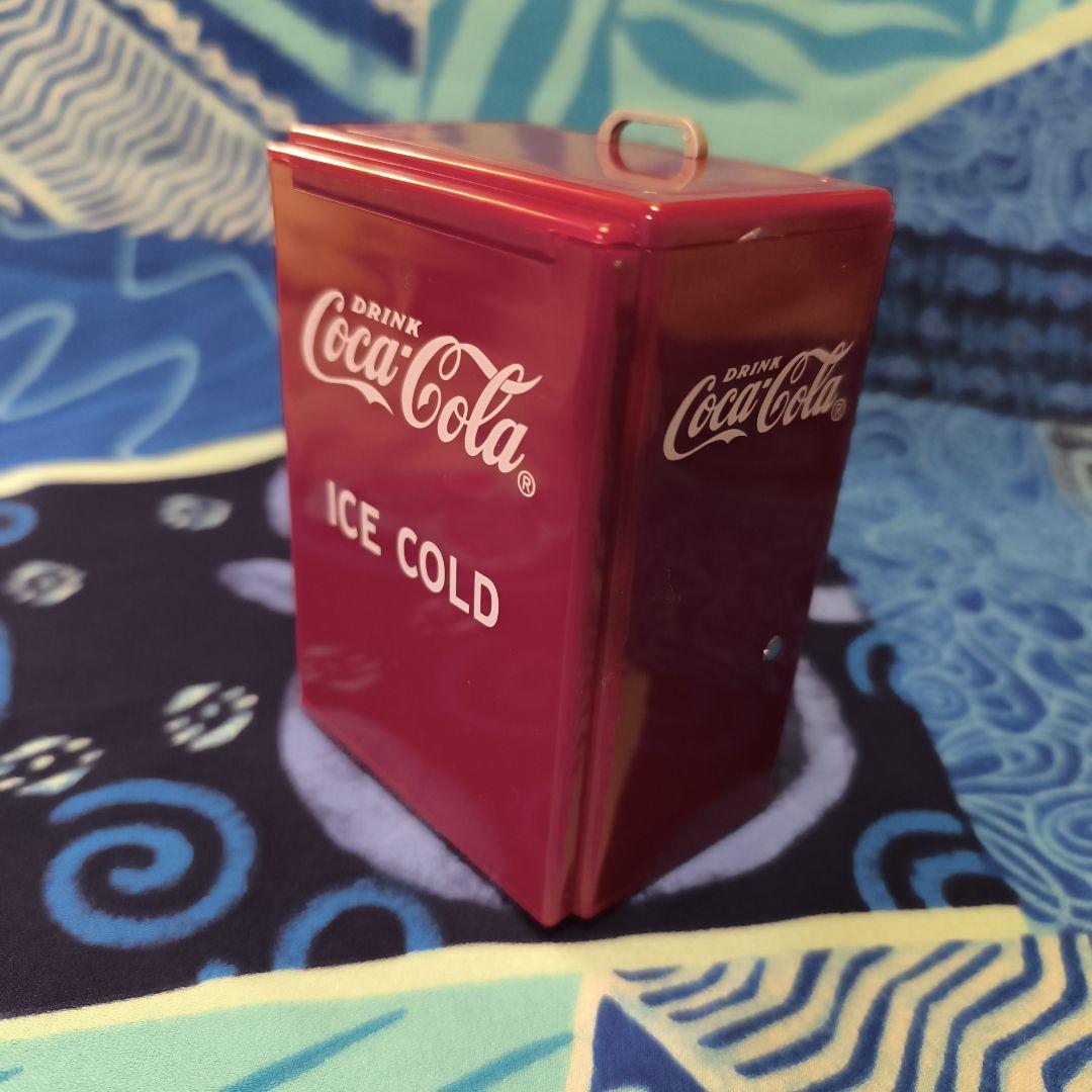 Coca-Cola ミニ冷蔵庫型爪楊枝ディスペンサー