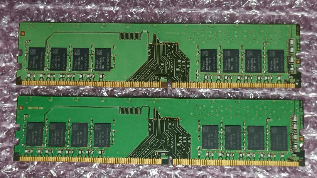 DDR4 8GBx2枚 16GB pc4-3200 動作確認済み ①