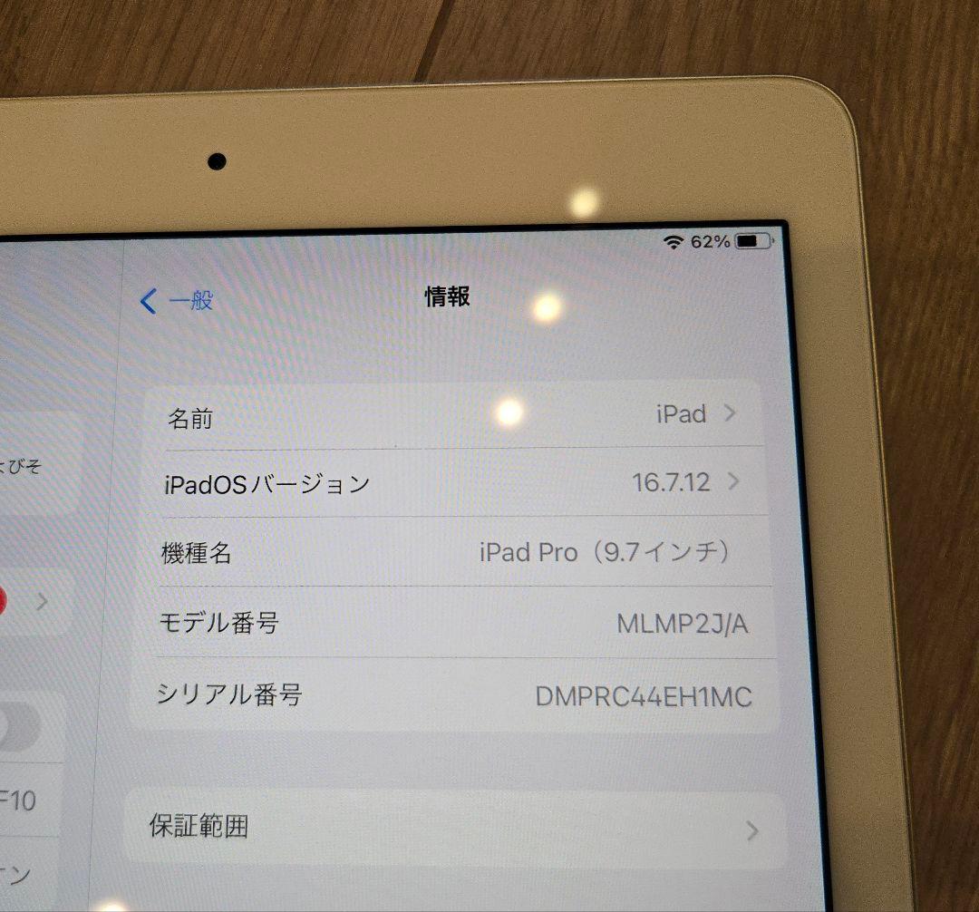 【特価】 iPad Pro 9.7 32GB シルバー A1673