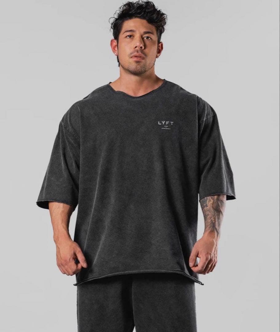LYFT 【完売品】CUT-OFF VINTAGE 上下セットアップ　S黒