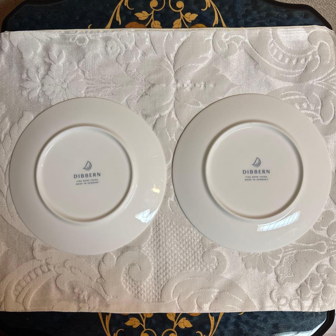 NA　新品　未使用品　DIBBERN ディバーン　プレート 皿　2枚セット
