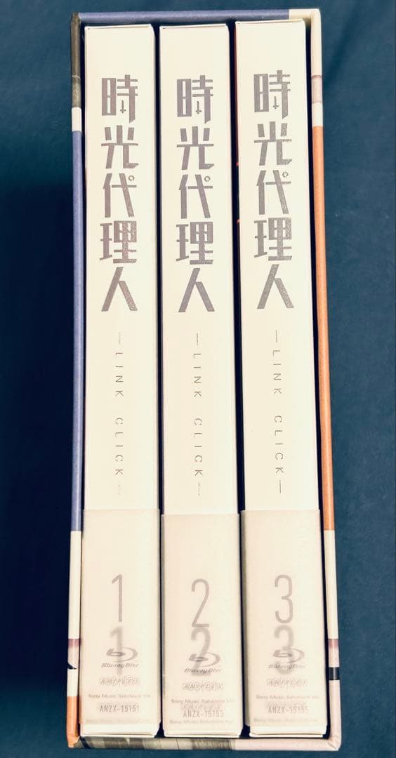 [美品] ♪ アニメ 時光代理人 BD 1-3巻セット