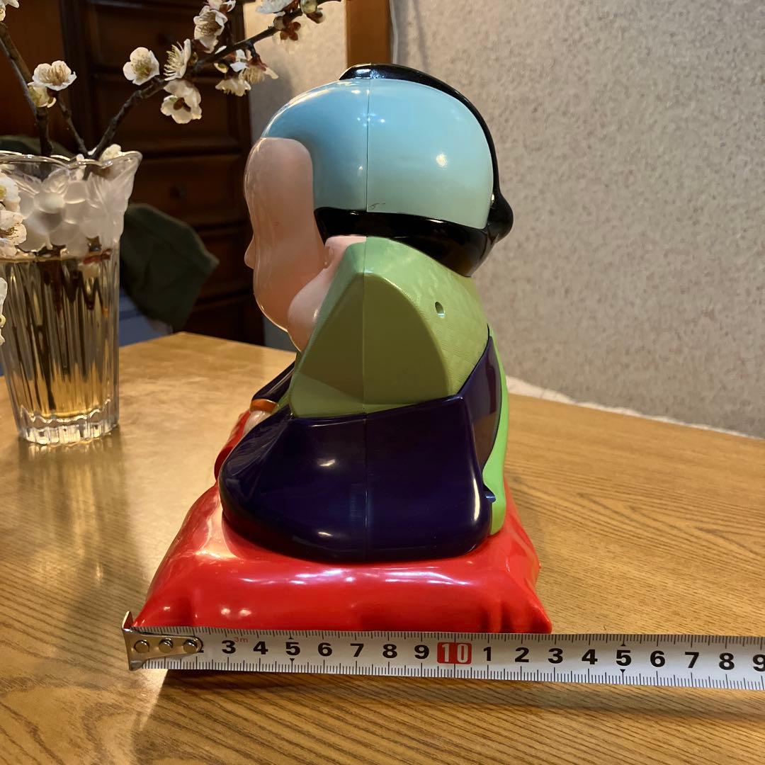 ★ 非売品 江崎グリコノベルティ景品 / 招福 からくりおじぎ時計　福助