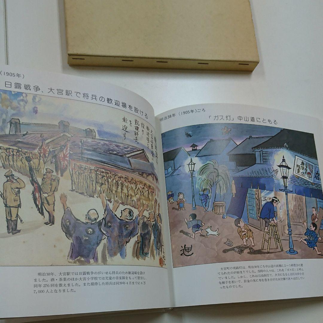 漫画でみる大宮100年末 北澤楽天顕彰会