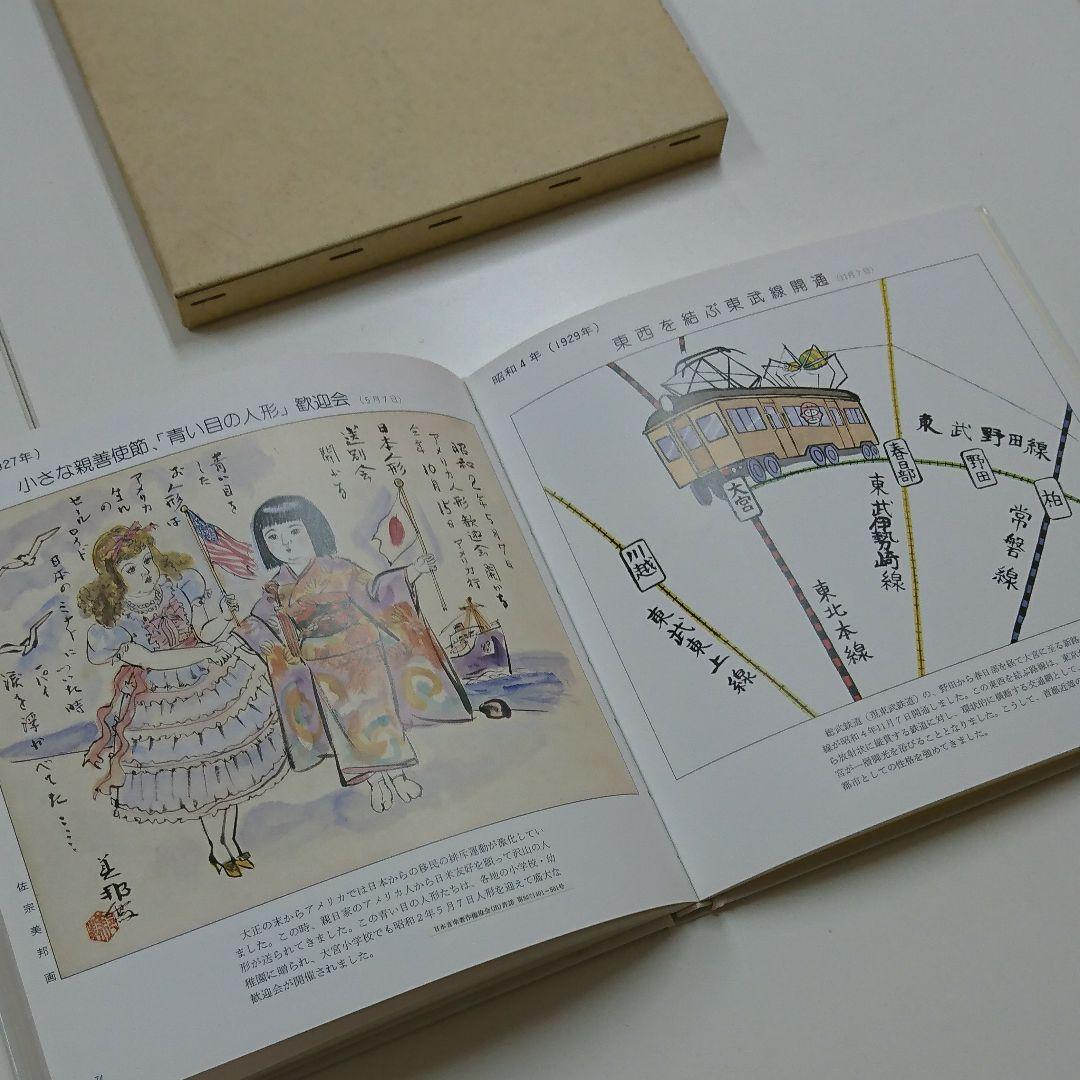 漫画でみる大宮100年末 北澤楽天顕彰会