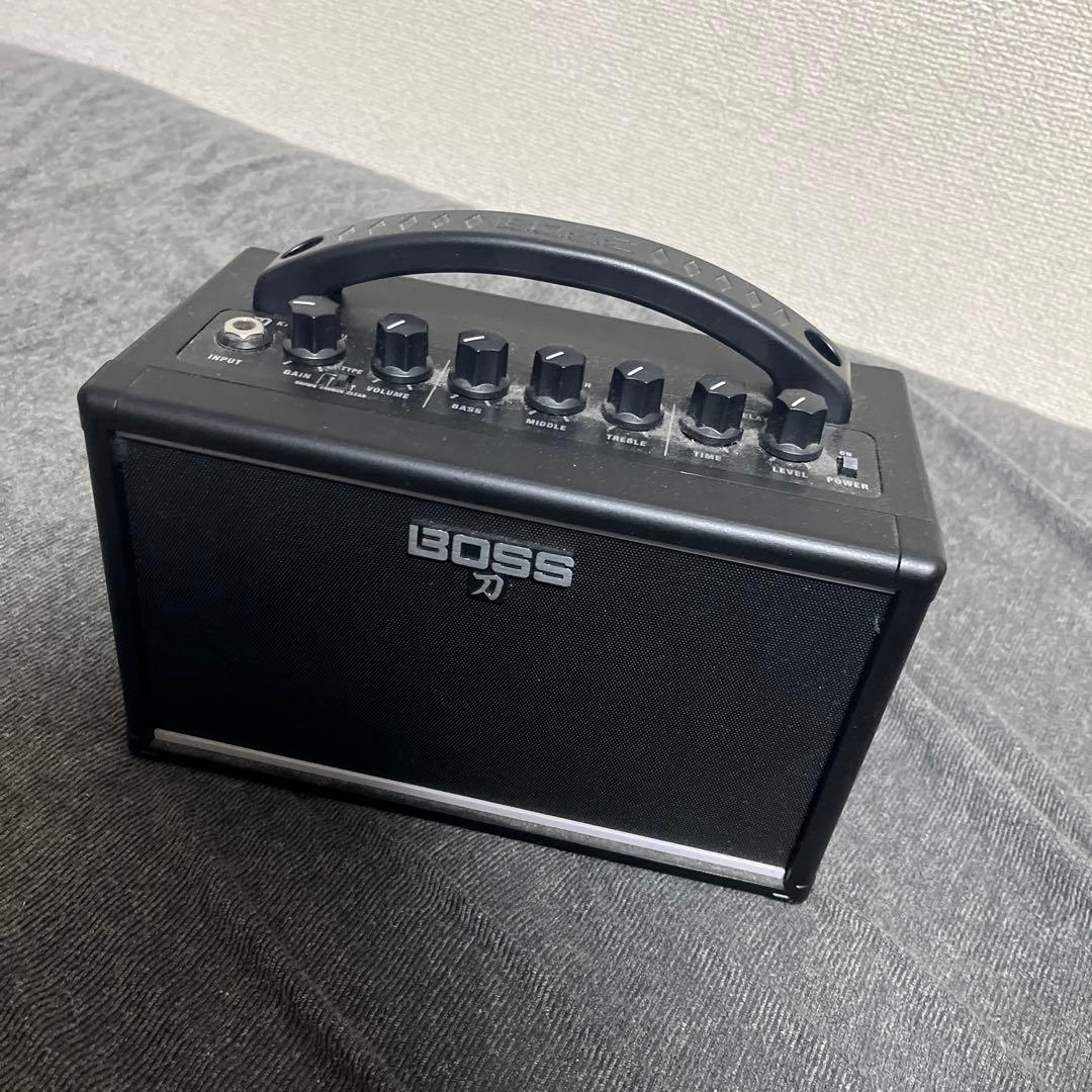 BLITZ レスポールカスタム BOSS katana mini ギターアンプ