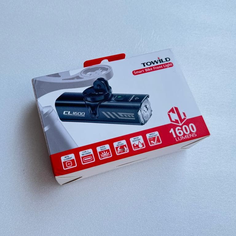 新品未開封【TOWILD】1600ルーメン リモコン付　高機能自転車ヘッドライト