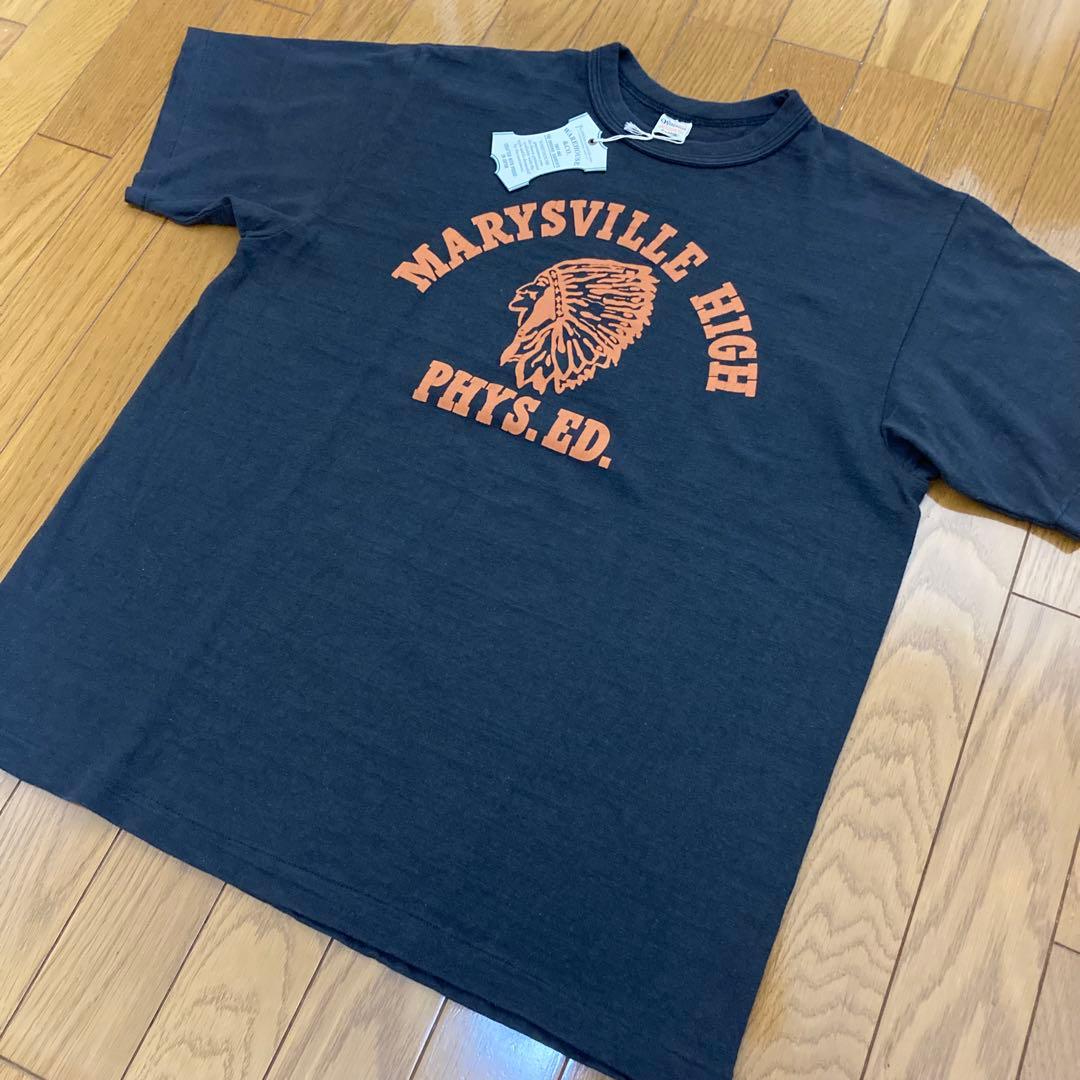 ウエアハウス　Tシャツ　\"MARYSVILLE HIGH\"　スミクロ　XLサイズ