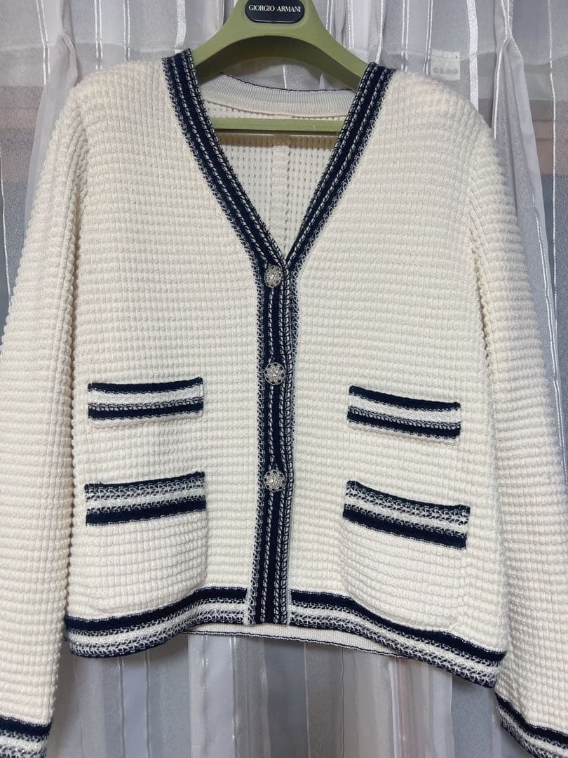 ユキトリイ　ニットツイードジャケット　新品