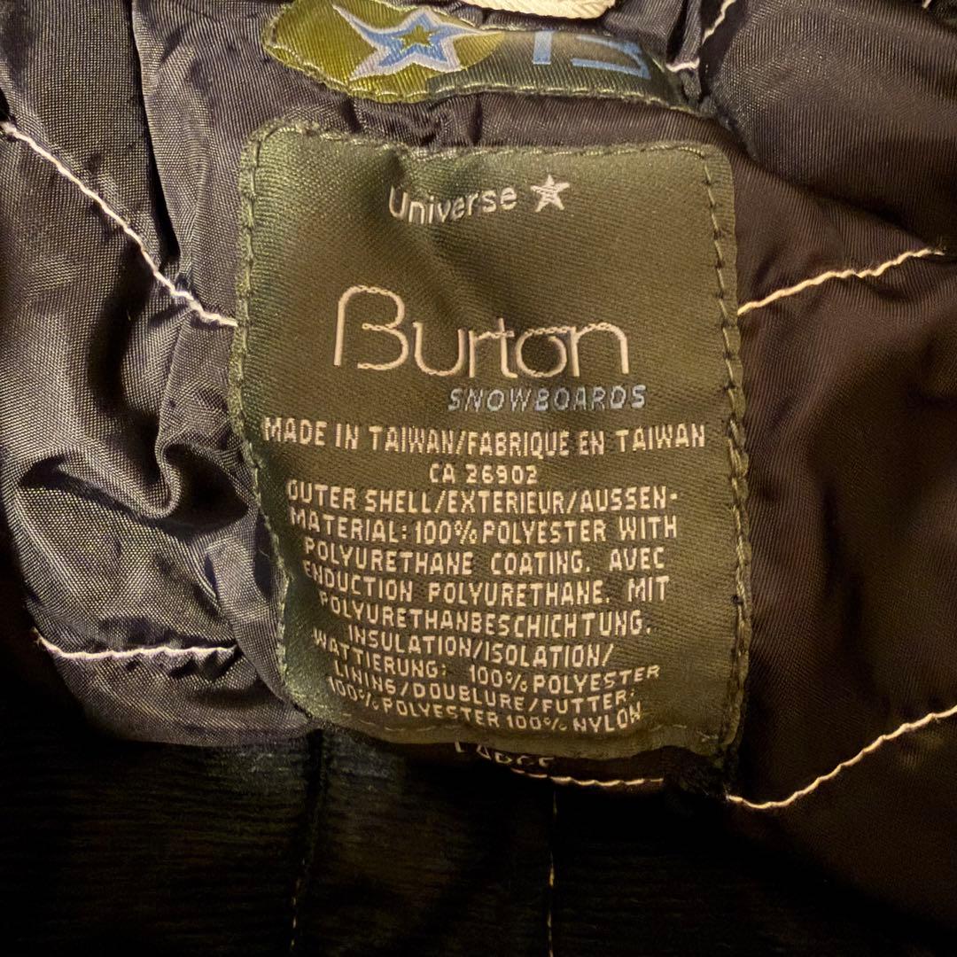 Burton スノーボードパンツ サスペンダー付き ホワイト　バートン