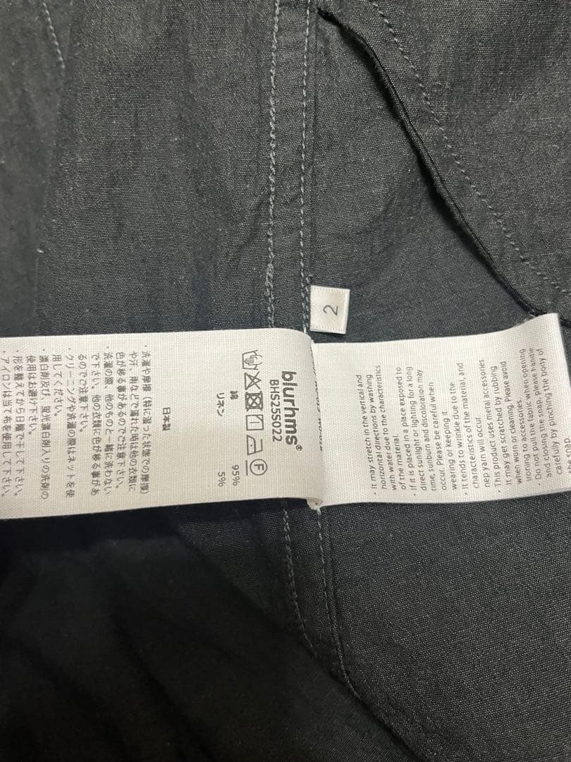 blurhms 25ss モッズコート　サイズ2