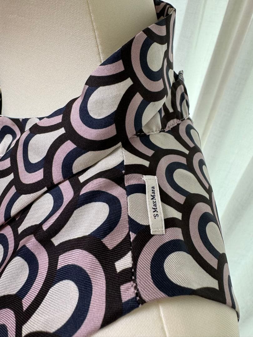 S MaxMara リバーシブル　ワンピース