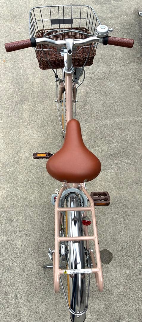 a.n.design works 子供用自転車 20インチ ベージュ