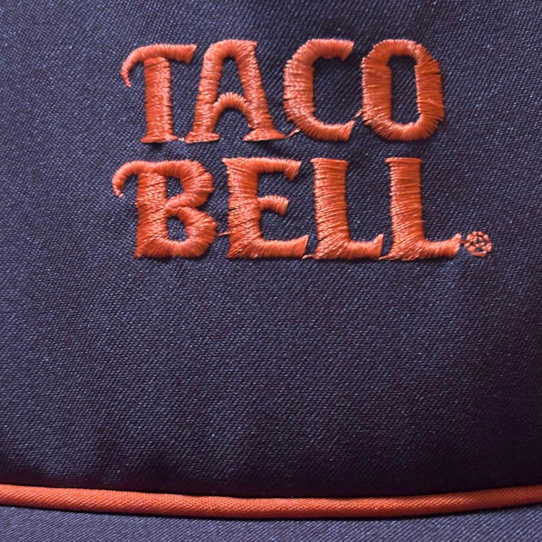 アメリカ製 80-90s デッドTACOBELL トラッカーキャップ タコベル