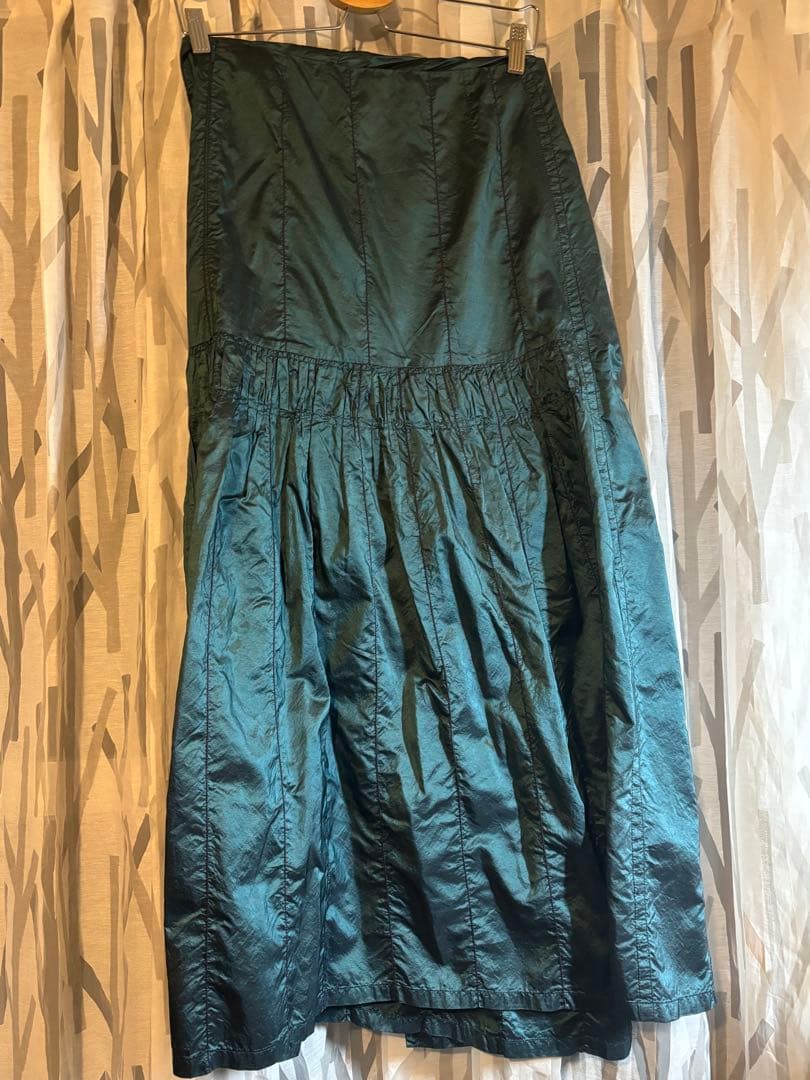 Dries Van Noten シルクアシンメトリー ロングスカート ベルギー製