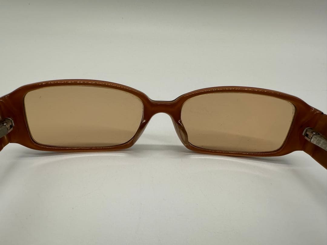 シャネル ココマーク メガネ アクセサリー プラスチック ブラウン※i0