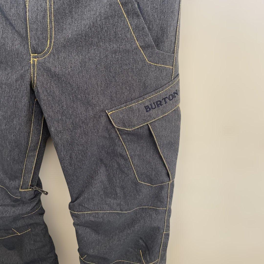 BURTON スノーボードパンツ ダークデニム 柄Size/ XL