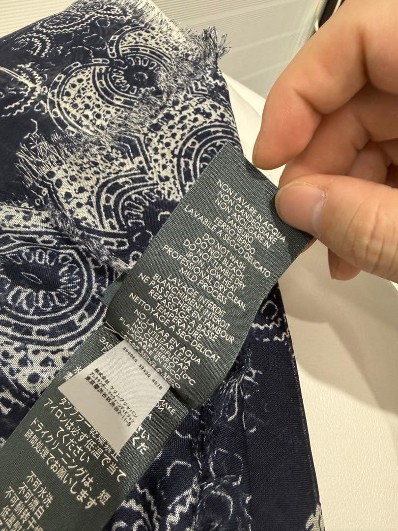 ALEXANDER MCQUEEN スカルプリント ストール