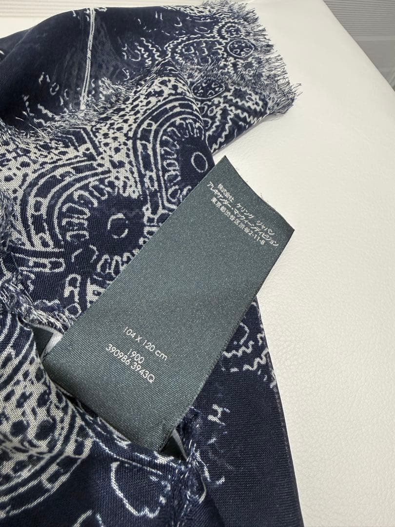 ALEXANDER MCQUEEN スカルプリント ストール